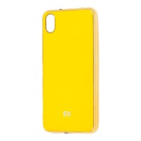 Чохол для Xiaomi Redmi 7A Silicone case (TPU) жовтий