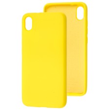 Чохол для Xiaomi Redmi 7A Full without logo жовтий