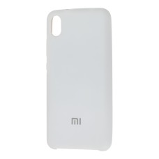 Чохол для Xiaomi Redmi 7A Silky Soft Touch "білий"