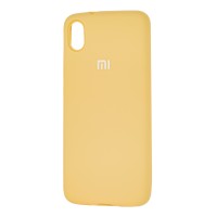 Чохол для Xiaomi Redmi 7A Silicone Full золотистий
