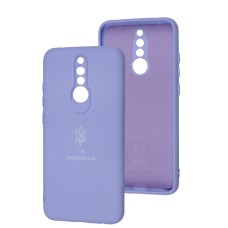 Чохол для Xiaomi Redmi 8 Full Premium Тризуб бузковий / dasheen