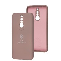 Чохол для Xiaomi Redmi 8 Full Premium Тризуб розовий / pink sand