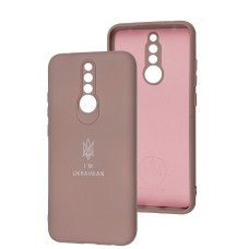 Чохол для Xiaomi Redmi 8 Full Premium Тризуб розовий / pink sand