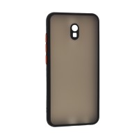 Чохол для Xiaomi Redmi 8A LikGus Totu camera protect чорний/червоний