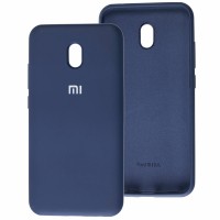 Чохол для Xiaomi Redmi 8A Silicone Full темно-синій