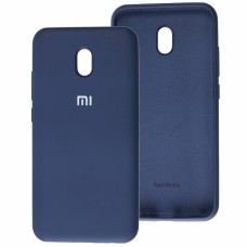 Чохол для Xiaomi Redmi 8A Silicone Full темно-синій