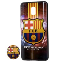 Чохол для Xiaomi Redmi 8A print + popsocket "барса"