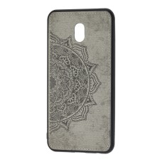 Чохол для Xiaomi Redmi 8A Mandala 3D сірий