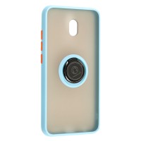 Чохол для Xiaomi Redmi 8A LikGus Edging Ring бірюзовий