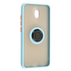 Чохол для Xiaomi Redmi 8A LikGus Edging Ring бірюзовий