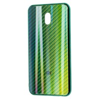 Чохол для Xiaomi Redmi 8A Carbon Gradient Hologram зелений