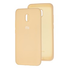 Чохол для Xiaomi Redmi 8A Silicone Full золотистий