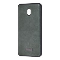 Чохол для Xiaomi Redmi 8A Sulada Leather сірий