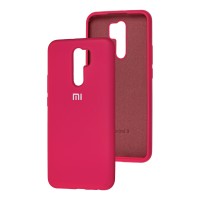 Чохол для Xiaomi Redmi 9 Silicone Full вишневий
