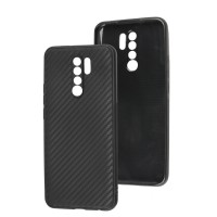 Чохол для Xiaomi Redmi 9 Carbon ultra-thin чорний
