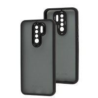 Чохол для Xiaomi Redmi 9 Luxury Metal Lens чорний