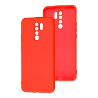 Чохол для Xiaomi Redmi 9 Wave colorful червоний