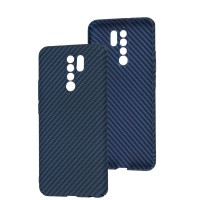 Чохол для Xiaomi Redmi 9 Carbon New blue