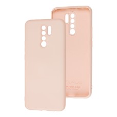 Чохол Xiaomi Redmi 9 Wave colorful рожевий / pink sand