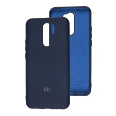 Чохол для Xiaomi Redmi 9 Silicone Full синій / midnight blue