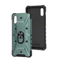 Чохол для Xiaomi Redmi 9A Pathfinder ring ударостійкий зелений / green