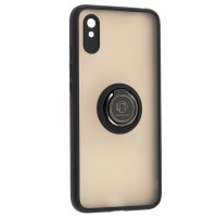 Чохол для Xiaomi Redmi 9A LikGus Edging Ring чорний