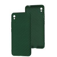 Чохол для Xiaomi Redmi 9A Carbon New green