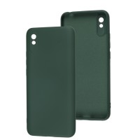 Чохол для Xiaomi Redmi 9A Lime silicon no logo green