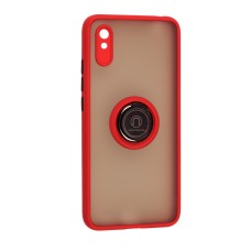 Чохол для Xiaomi Redmi 9A LikGus Edging Ring червоний