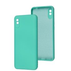 Чохол для Xiaomi Redmi 9A Full camera without logo бірюзовий