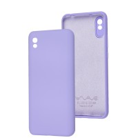 Чохол для Xiaomi Redmi 9A Wave Full camera light purple