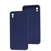 Чохол Xiaomi Redmi 9A Square Full camera no logo синій