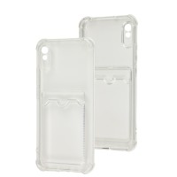 Чохол для Xiaomi Redmi 9A WXD Card Pocket прозорий