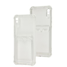 Чохол для Xiaomi Redmi 9A WXD Card Pocket прозорий
