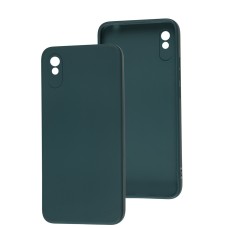 Чохол для Xiaomi Redmi 9A Square Full camera no logo зелений