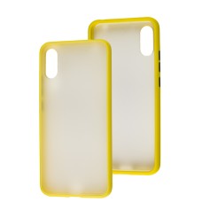Чохол для Xiaomi Redmi 9A LikGus Maxshield жовтий