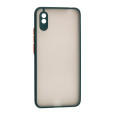 Чохол для Xiaomi Redmi 9A LikGus Totu camera protect оливковий
