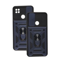 Чохол для Xiaomi Redmi 9C / 10A Serge Ring Armor ударостійкий синій