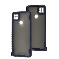 Чохол для Xiaomi Redmi 9C Carbon strap blue