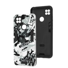 Чохол для Xiaomi Redmi 9C / 10A Military armor camouflage gray
