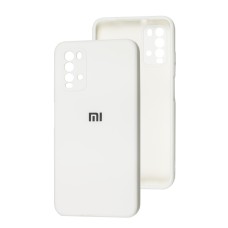 Чохол для Xiaomi Redmi 9T Square camera full білий