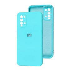 Чохол для Xiaomi Redmi 9T Square camera full бірюзовий