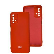 Чохол для Xiaomi Redmi 9T Silicone Full camera червоний
