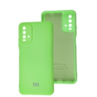 Чохол для Xiaomi Redmi 9T Silicone Full camera зелений / light green