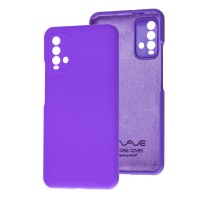Чохол для Xiaomi Redmi 9T Wave Full camera dark purple
