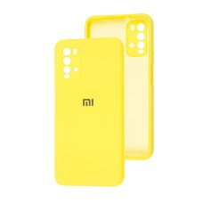 Чохол для Xiaomi Redmi 9T Square camera full жовтий