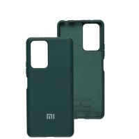 Чохол для Xiaomi Redmi Note 10 Pro Silicone Full зелений / dark green