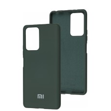 Чохол для Xiaomi Redmi Note 10 Pro Silicone Full зелений / green