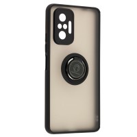 Чохол для Xiaomi Redmi Note 10 Pro LikGus Edging Ring чорний