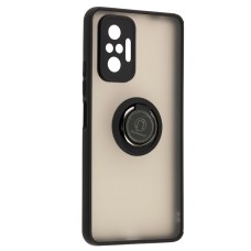 Чохол для Xiaomi Redmi Note 10 Pro LikGus Edging Ring чорний